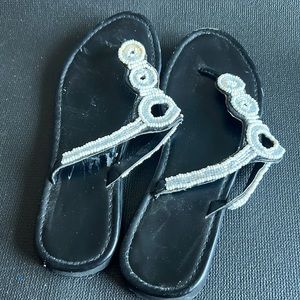 Beaded sandals
